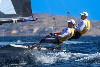 Diego Botín y Florian Trittel se cuelgan el oro en 49er