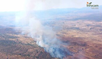 El incendio de La Estrella ha consumido ya 2.500 hectáreas