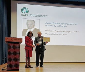 Premio internacional al farmacéutico talaverano Zaragozá