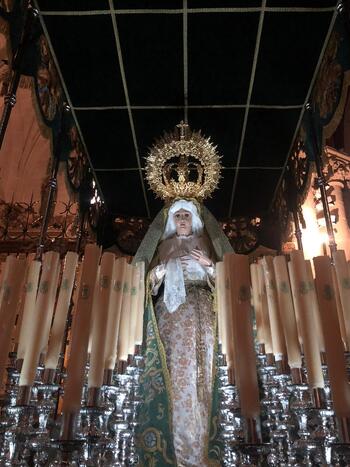 La Virgen del Amparo procesionará este sábado por Santa Teresa