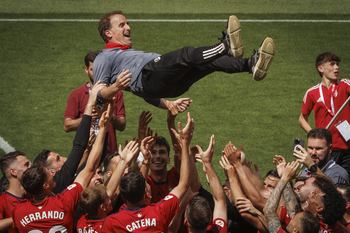 Osasuna firma un empate en su despedida a Arrasate 
