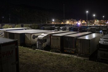 Reabierta la autopista en la frontera de La Junquera