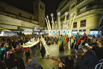 La Corona Reina enciende la Navidad en Talavera